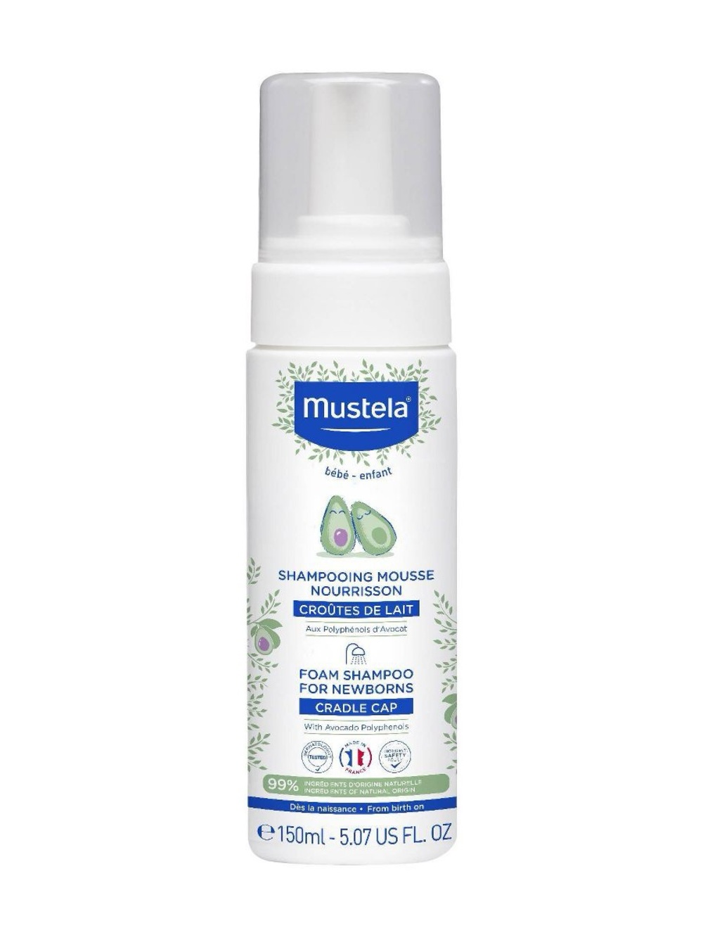 MUSTELA Shampooing Mousse Nourrisson  (Buy One and I’ll give you one Free) 10/28